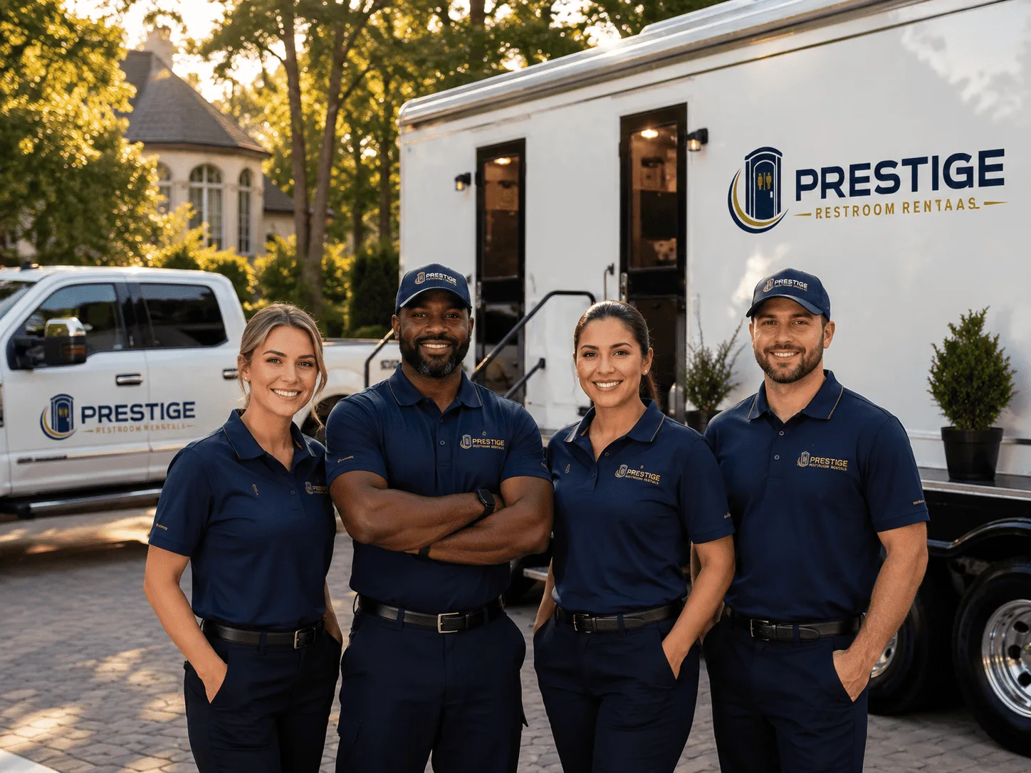 Trusted Luxury Portable Restrooms company in Chester, AR